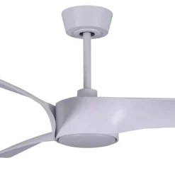 Beacon loftventilator med lys Line, hvid, Ø 132 cm støjsvag^Beacon Lighting Outlet