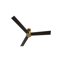 Beacon Lighting Loftventilatorer>Beacon ventilator med lys Climate IV messing/valnød lydløs