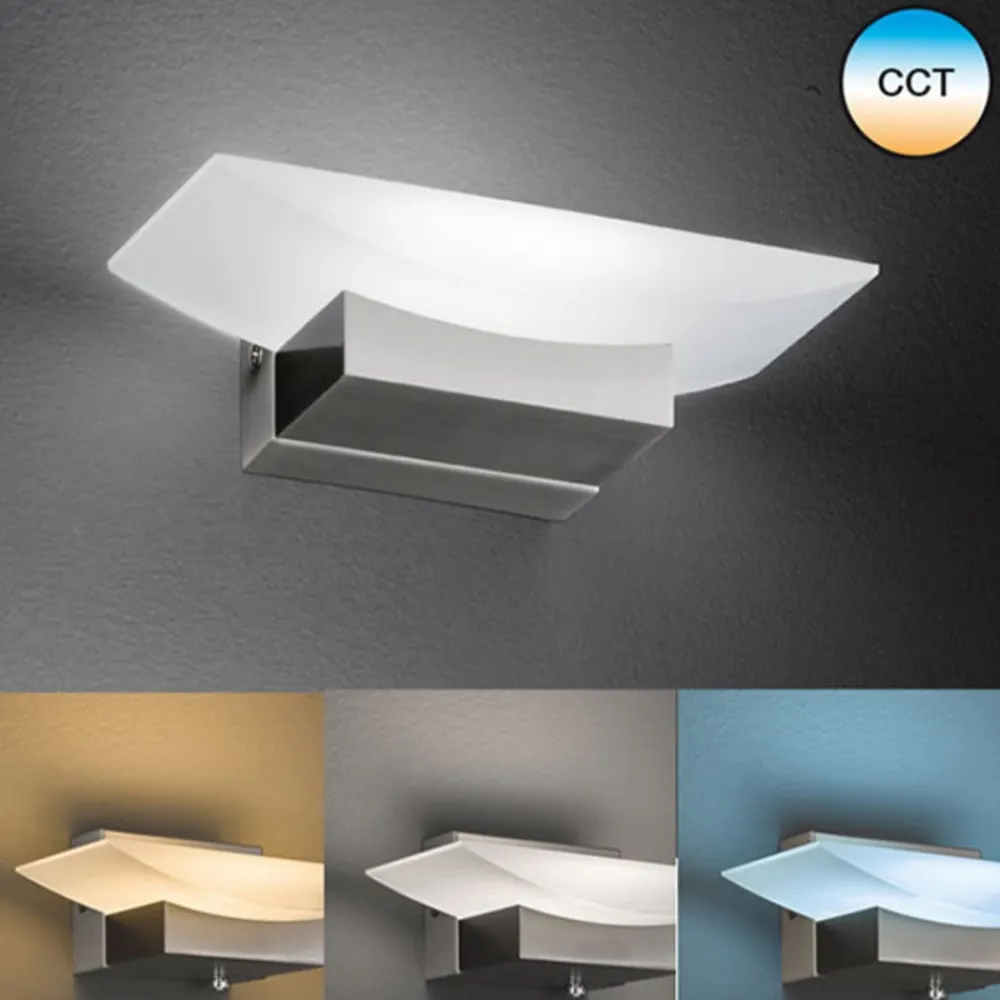 FISCHER & HONSEL Væglamper>Beat TW LED-væglampe med kontakt, farveskift