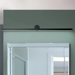 ORION Beauty LED-spejlbelysning, bredde 101 cm, sort