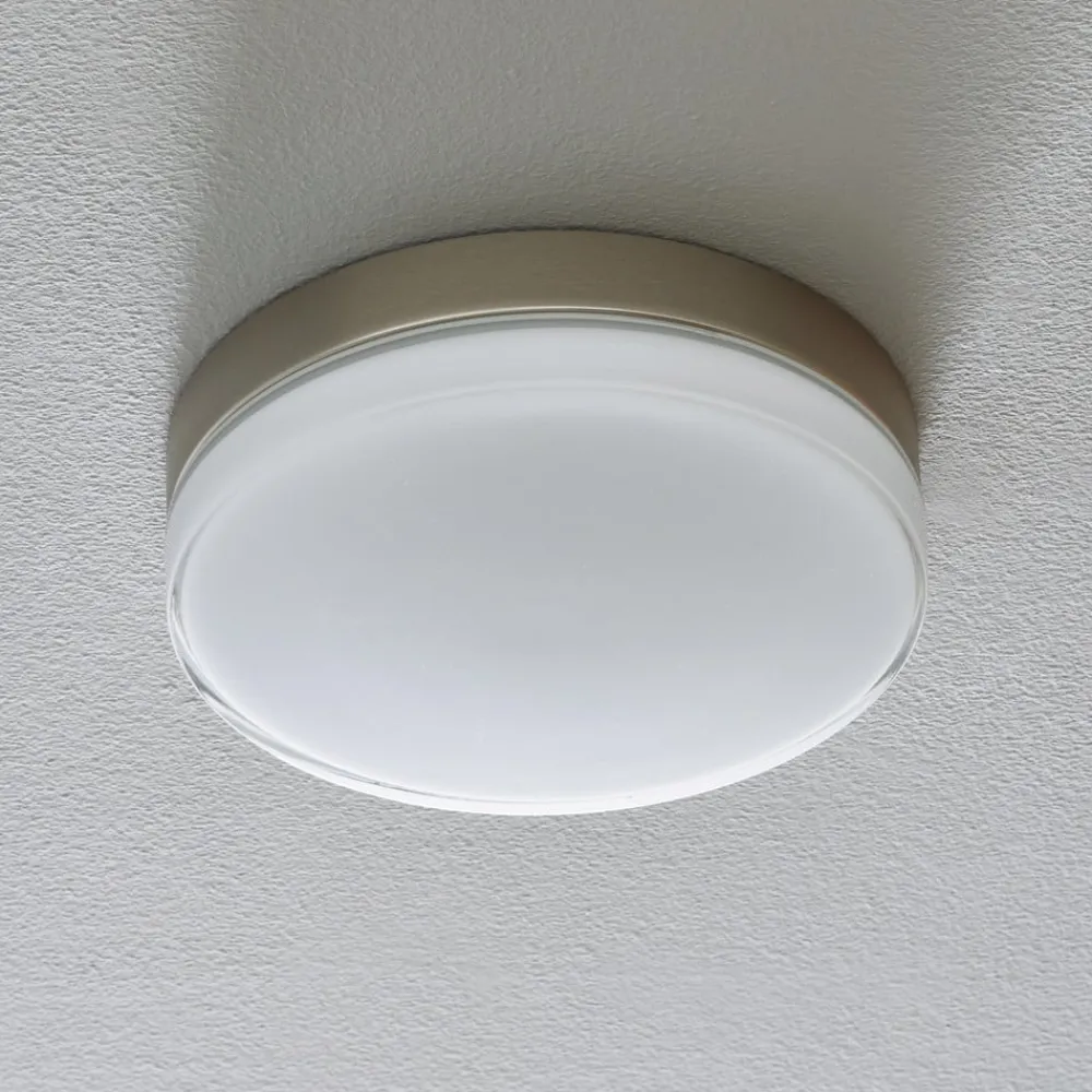 BEGA 12128 LED-loftlampe DALI 930 stål 26cm