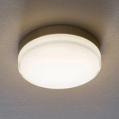 BEGA 12128 LED-loftlampe DALI 930 stål 26cm