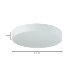 BEGA 23297 LED-loftlampe, glas DALI 3000 K Ø 47 cm