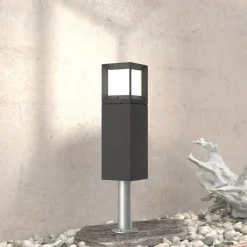 84604 LED-sokkellampe, grafit, 3.000 K^BEGA Sale