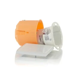 Accenta væglampe kantet ring hvid 160 lm^BEGA Online