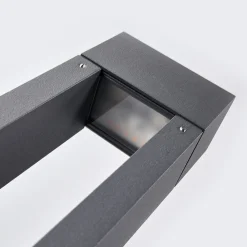 77265K3 gadelampe, kantet grafit 3.000 K åben^BEGA Outlet