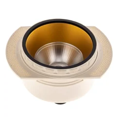 LED indbygget loftspot Studio Line, sort/messing, aluminium^BEGA Outlet