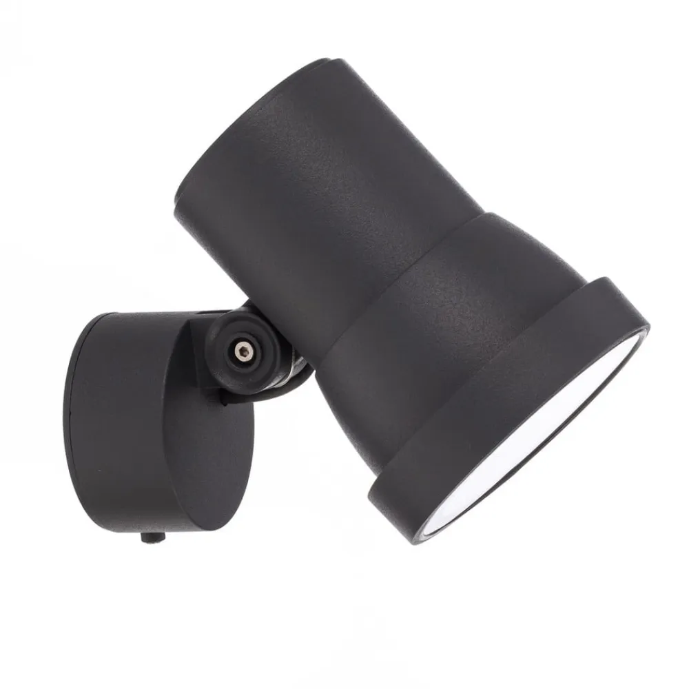 BEGA LED-spotlight 84951 K3, on/off, grafit, støbt aluminium