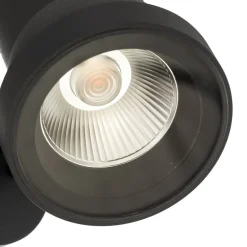 BEGA LED-spotlight 84951 K3, on/off, grafit, støbt aluminium