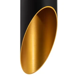 BEGA Studio Line væglampe cut 28W sort/messing