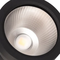 BEGA udendørs spotlampe 85009, grafit, støbt aluminium, stik