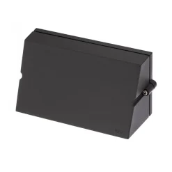 BEGA udendørs væglampe 24372, grafit, støbt aluminium, IP65