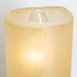 Bente væglampe, skærm i kerte-look^ORION Sale