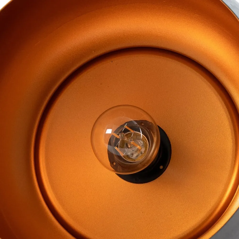 Opviq Pendellamper>Berceste 212-S hængelampe Ø30cm sort/guld