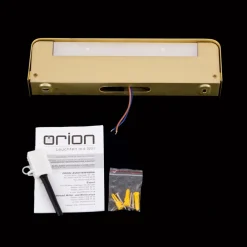 Bernhard LED-væglampe, up-/downlight, messing^ORION New