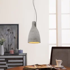 Lindby Pendellamper|Pendellamper>Beton pendellampen Lenna i grå