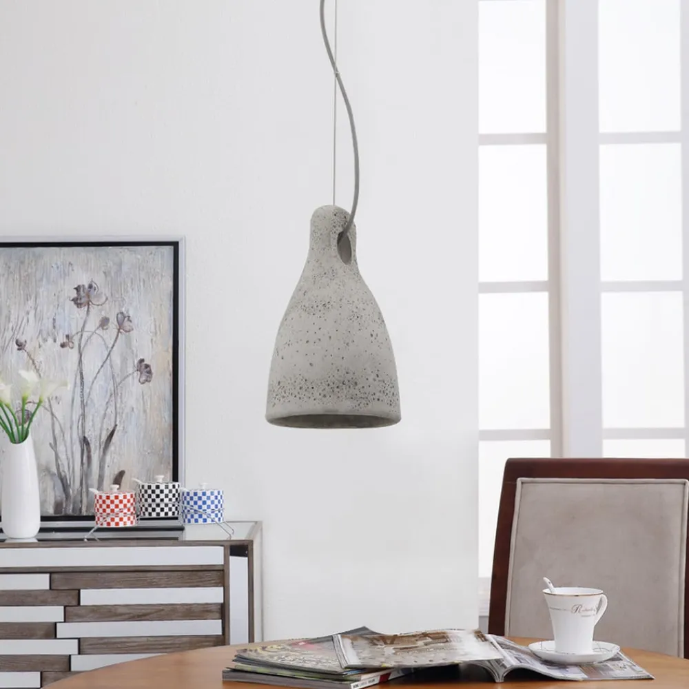 Lindby Pendellamper|Pendellamper>Beton pendellampen Lenna i grå