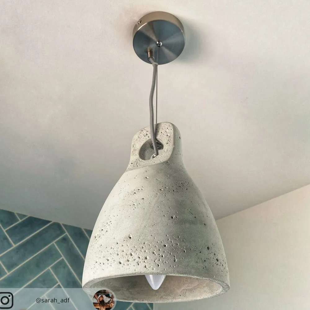 Lindby Pendellamper|Pendellamper>Beton pendellampen Lenna i grå