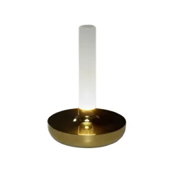 Biarritz LED-bordlampe, IP54, batteri, CCT, guld^Konstsmide Best
