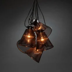 Konstsmide Biergarten lyskæde, udvidelse, sort skærm