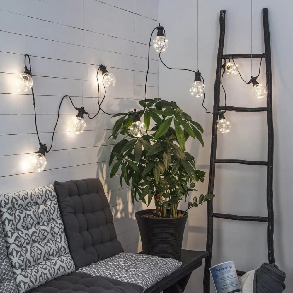 STAR TRADING Dekorationsbelysning>Big Circus Dew Drops LED-lyskæde, 10 lyskilder