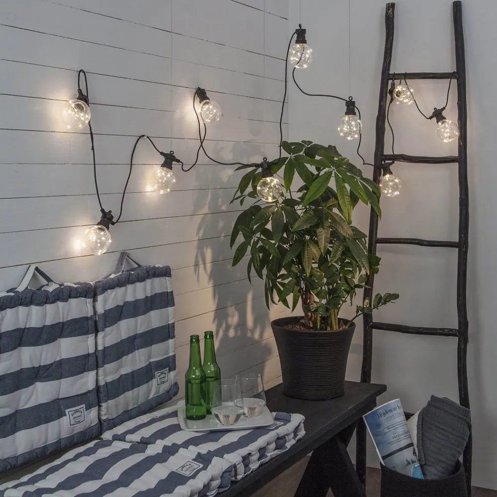 STAR TRADING Dekorationsbelysning>Big Circus Dew Drops LED-lyskæde, 10 lyskilder