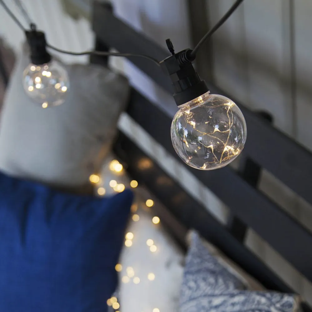 STAR TRADING Dekorationsbelysning>Big Circus Dew Drops LED-lyskæde, 10 lyskilder