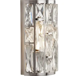 Searchlight Bijou væglampe med krystaller