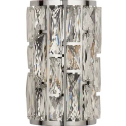 Searchlight Bijou væglampe med krystaller