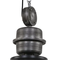 Bikkel L02 hængelampe, industriel, sort^Steinhauer Hot