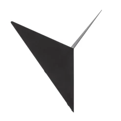 Bird 3201 uplight væglampe, trekantet design, sort^Opviq Clearance