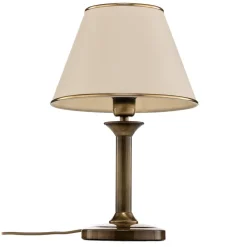 Jupiter Birmingham bordlampe patineret Ø 27 cm