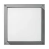 Performance in Lighting Bliz Square 40 væglampe, 3000 K, grå, dæmpbar