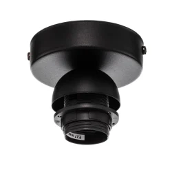 Boho loftlampe, rattan, beige/sort^Duolla Online