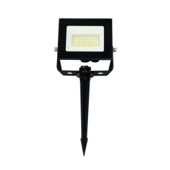 Heitronic Udendørs Spot>Bolton 2.0 LED-projektør, 10 W, jordspyd, stik