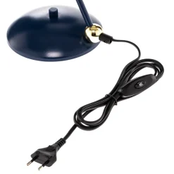 Eko-Light Bordlampe Arena i blå og guld