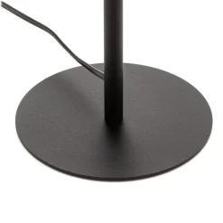 TK Lighting Bordlampe Chicago med skærm i hør