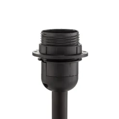 TK Lighting Bordlampe Chicago med skærm i hør