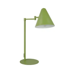 Trio Lighting Bordlamper>Bordlampe Cosima, grøn, højde 50 cm, metal