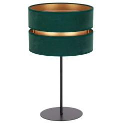Duolla Bordlampe Duo, grøn/guld, højde 50 cm