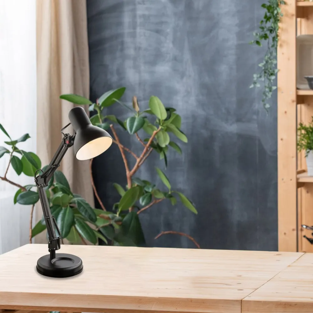 Globo Arbejdsrum/Kontor|Bordlamper>Bordlampe Famous med tre led, sort