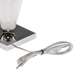 Bordlampe Lund, hvid/opal, højde 70 cm^Argon New