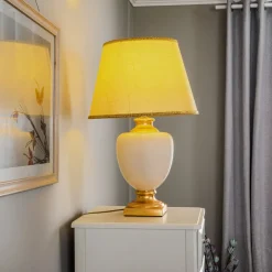 Bordlampe Mozart i elfenben/guld^ONLI Online