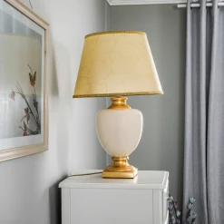 Bordlampe Mozart i elfenben/guld^ONLI Online