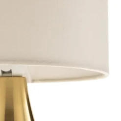 ONLI Bordlampe Ottone med tekstilskærm, messing