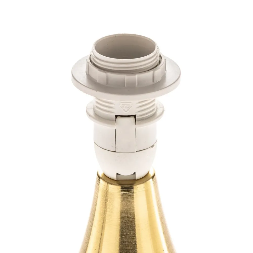 ONLI Bordlampe Ottone med tekstilskærm, messing