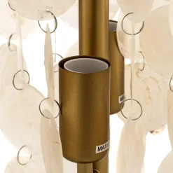 ONLI Bordlampe Ruben med perlemorskiver