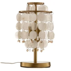 ONLI Bordlampe Ruben med perlemorskiver