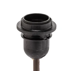 ONLI Bordlampe Seregon med stofskærm, højde 39 cm