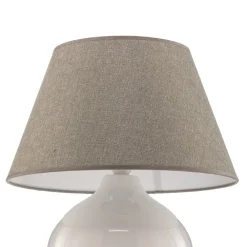 Bordlampe Sfera, højde 53 cm, hvid/grå^ONLI New